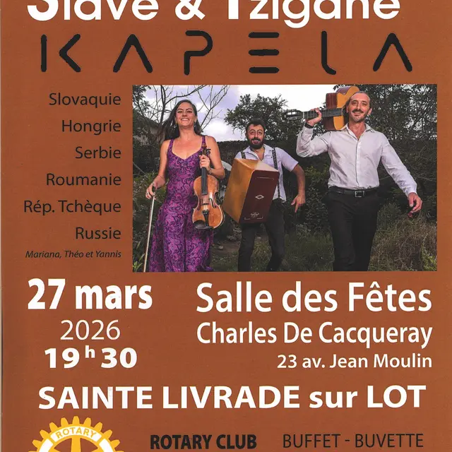 Slave et Tzigane - Ste-Livrade-sur-Lot