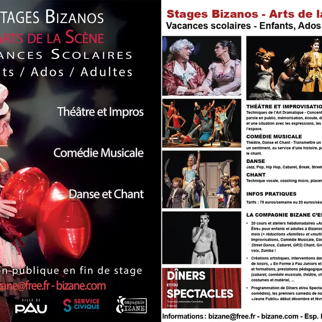 Stage vacances scolaires Paysage