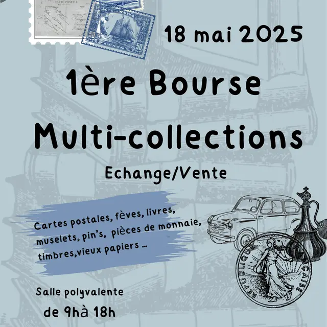 1er bourse multi-collections Ozourt 18 mai 2025