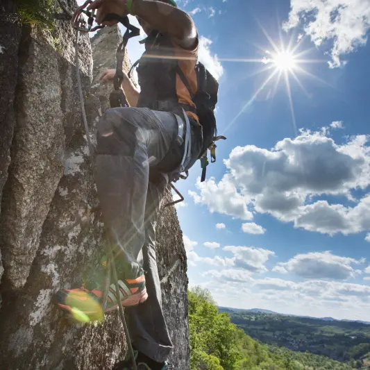Via Ferrata Saillant 1
