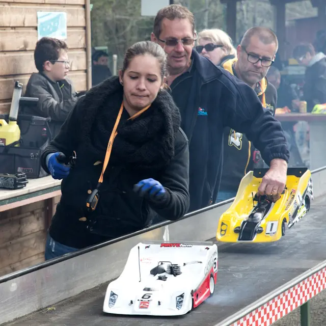 Voiture en action