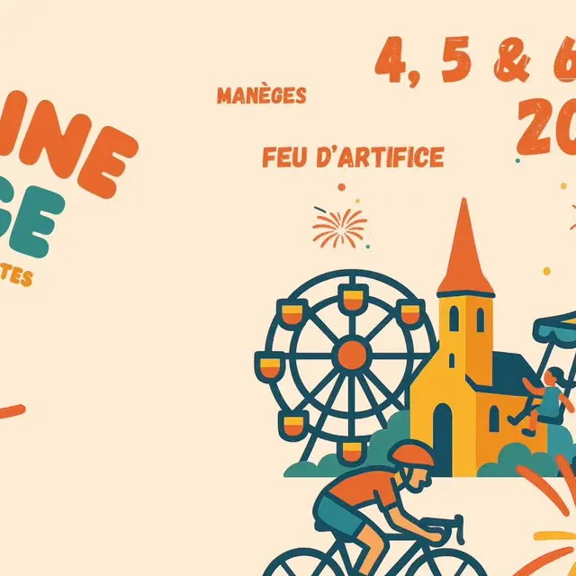 bannière fete foraine landouge