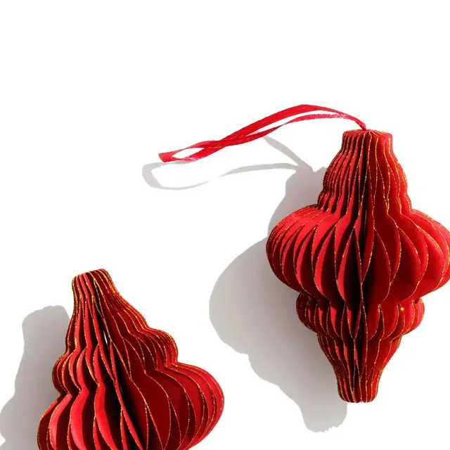 boule de noel papier