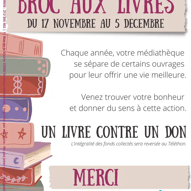 Broc aux livres - 1