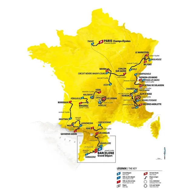 carte le tour 2026