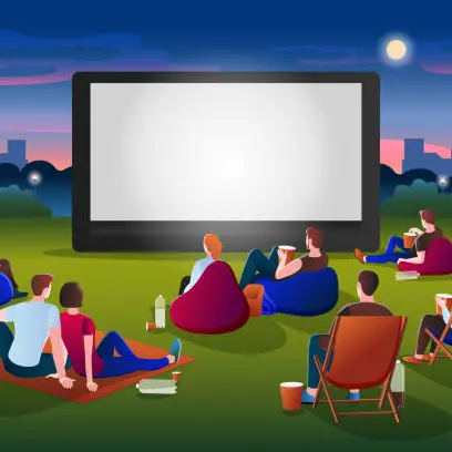cine plein air
