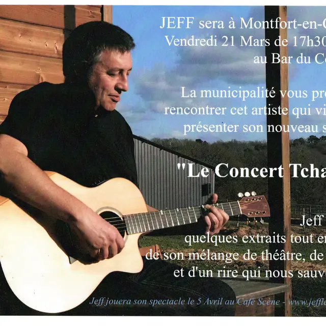 concert Jeff Montfort 21 MARS