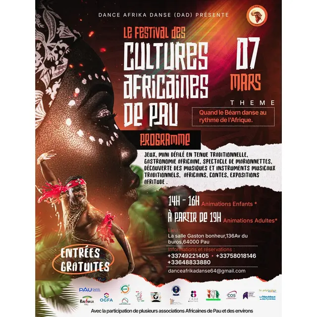 cultures africaines pau