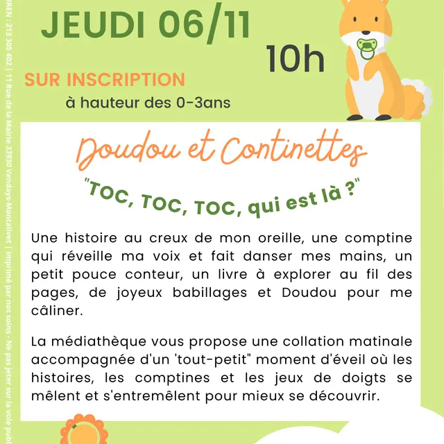 Doudou et Continettes - 1
