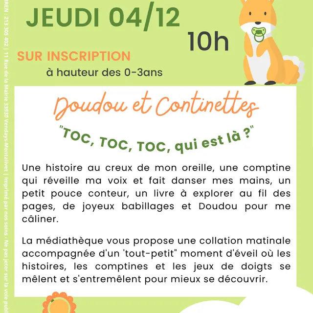 Doudou et Continettes - 1