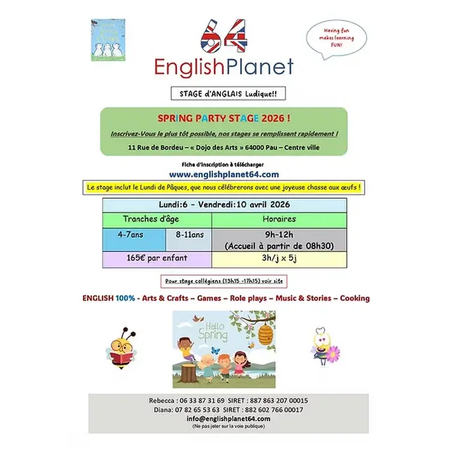 english planet enfants