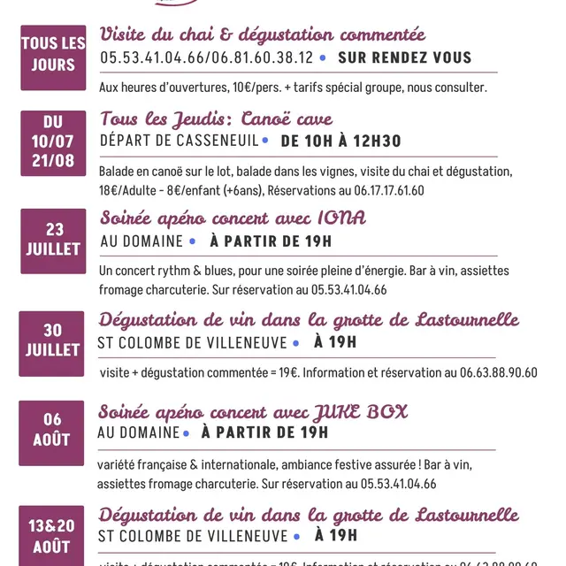 été-2025-Programe vin lou gaillot_Casseneuil