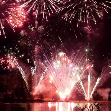 feu artifice ville saint-yrieix