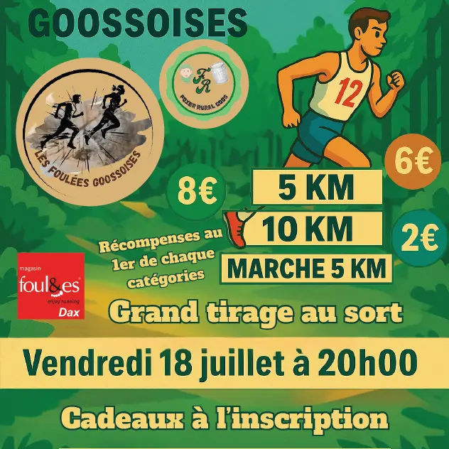 foulées gossoises 18 JUILLET