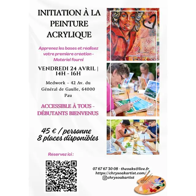 initiation peinture acrylique