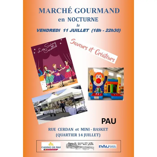 marché gourmand nocturne