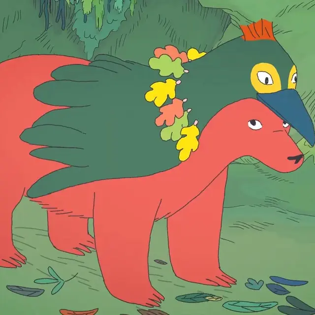 ourse et oiseau image1