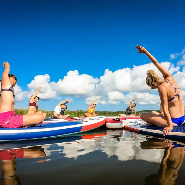 paddle yoga