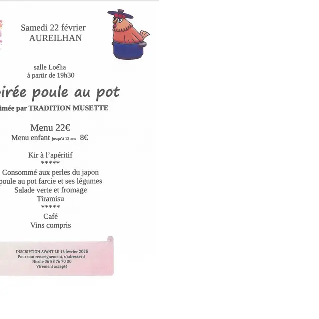 poule au pot photo