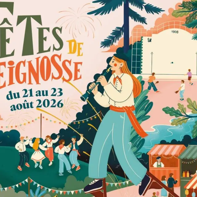Affiche des Fetes de Seignosse