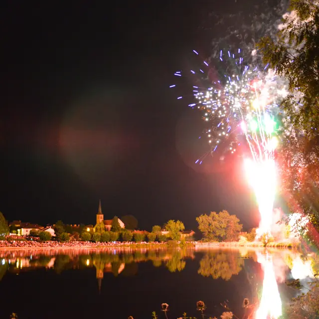 Feu d'artifice de Flavignac