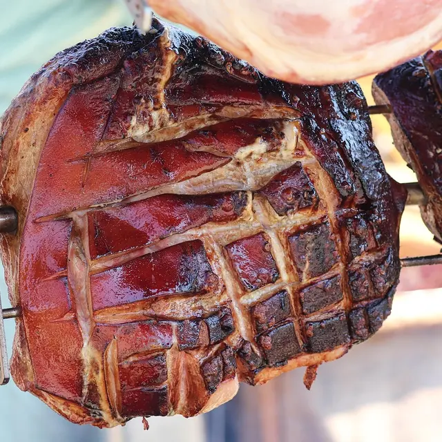 Cochon à la broche