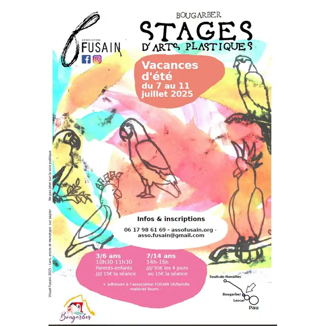 stages vacances
