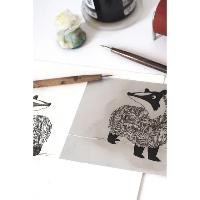 stage gravure - atelier Le Perchoir