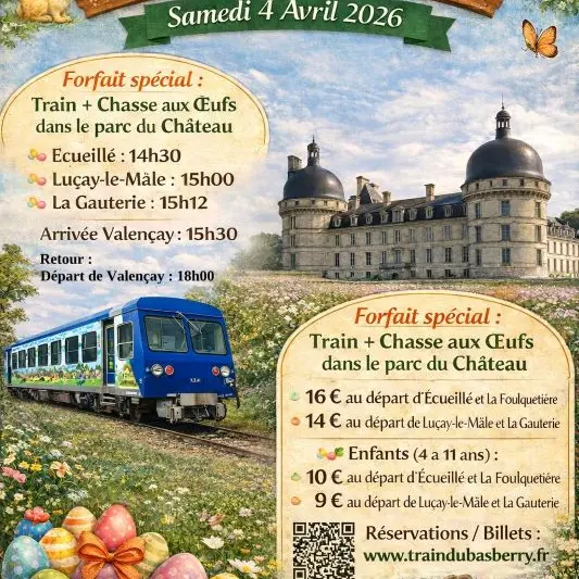 Train de Pâques au Château