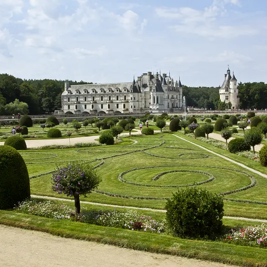 Château de Chenonceau - Le jardin de Diane de Poitiers