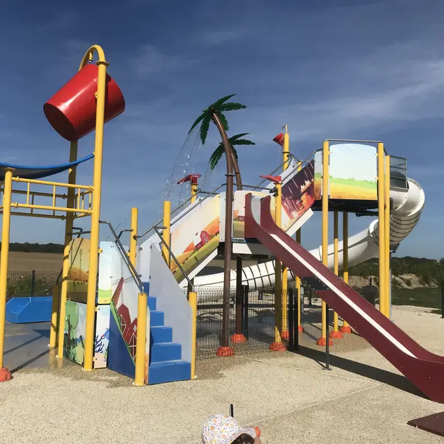 Aire jeux aquatique