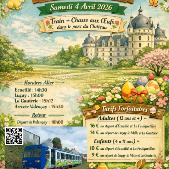 Train de Pâques au Château