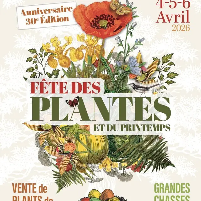Fête des Plantes et du Printemps Château de la Bourdaisière