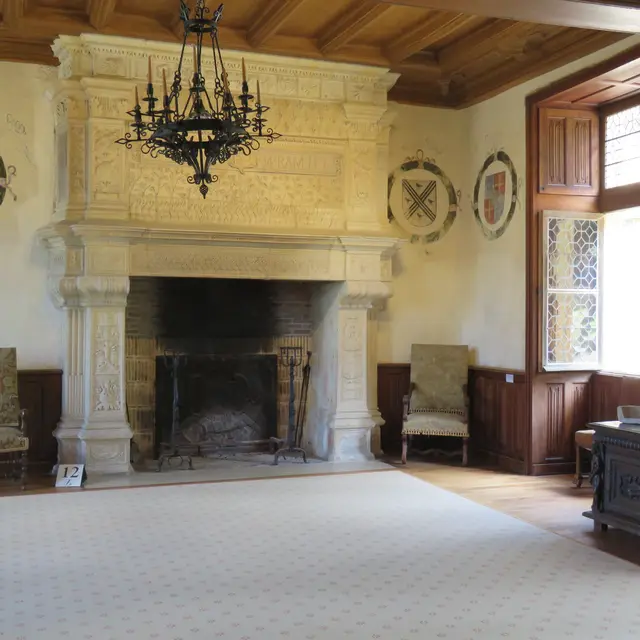 Grande salle du manoir - Maison natale de Ronsard