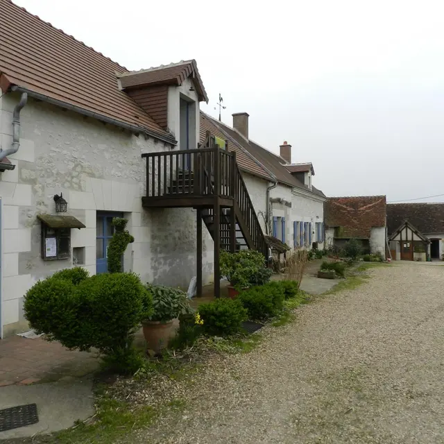 Entrée extérieure - Chambres d'hôtes de la Lionnière