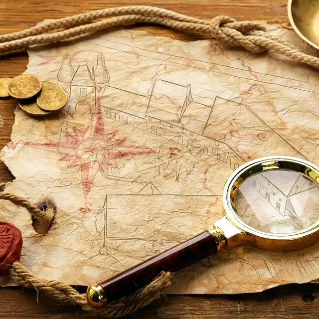 Jeu d'Halloween «En Quête du Trésor oublié ✠✠✠»