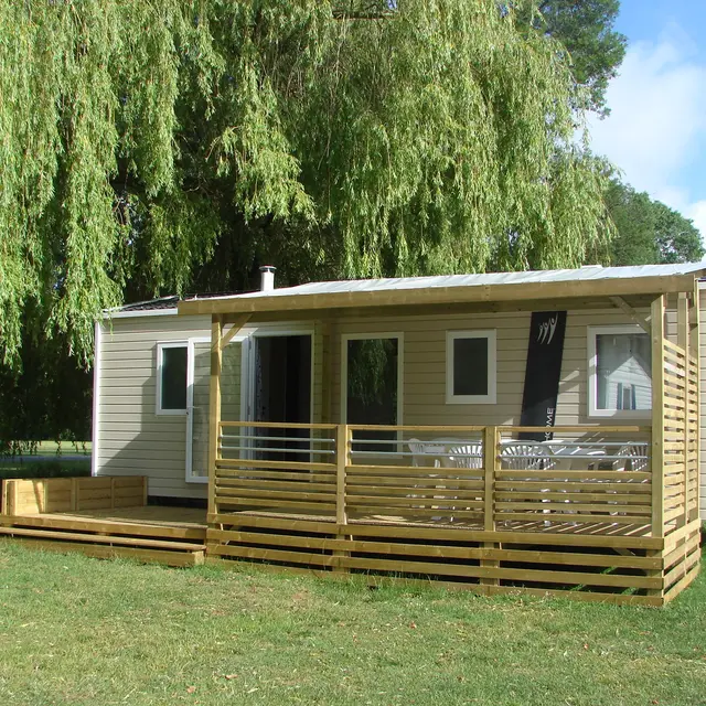 Mobil-home 3 chambres 6 pers - Camping Au Coeur de Vendôme