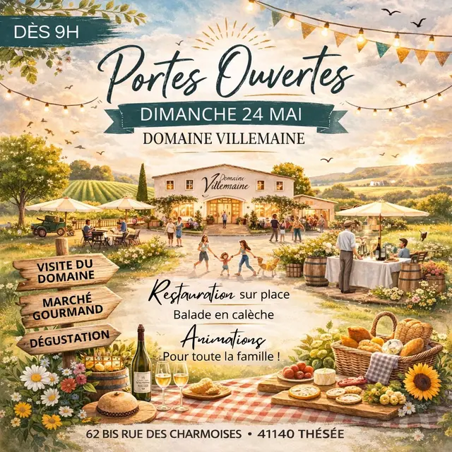 Portes ouvertes Domaine Villemaine