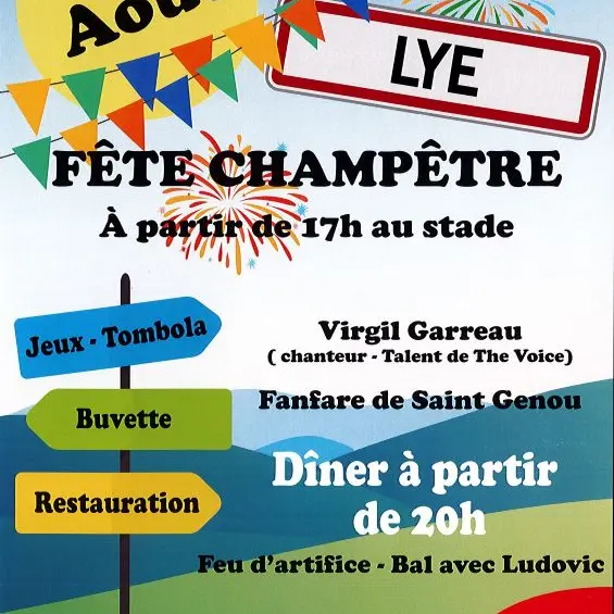 Affiche 15 août Lye