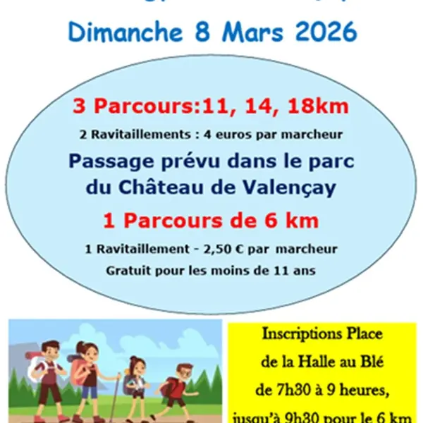 affiche rando 2026 avec illustration