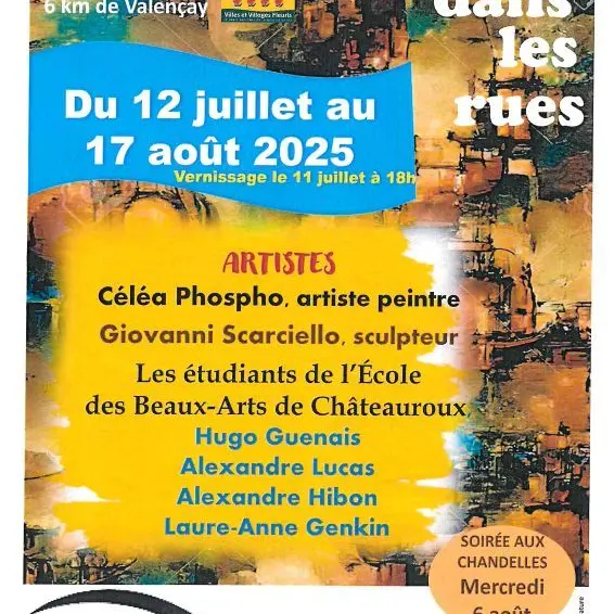 Affiche Exposition Veuil Art Grandeur Nature