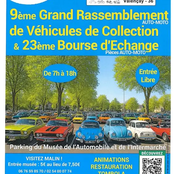 9ème grand rassemblement de véhicules de collection et 23ème bourse d'échange pi