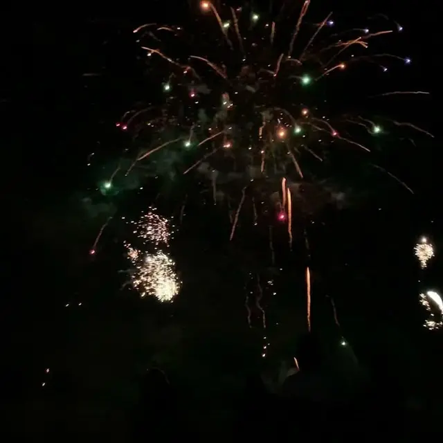 feu d'artifice