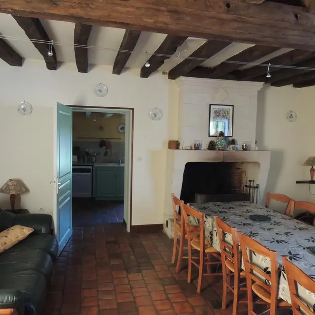Gîte 1 - Séjour - La Petite Lionnière