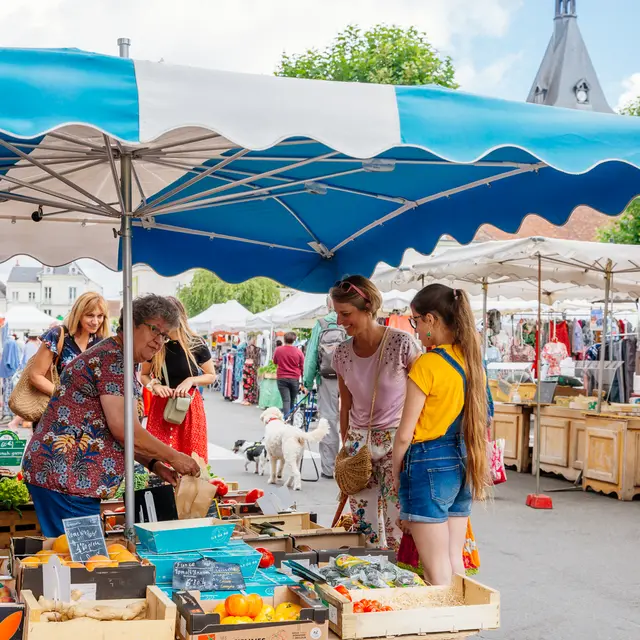 Marché hebdomadaire de Selles-sur-Cher