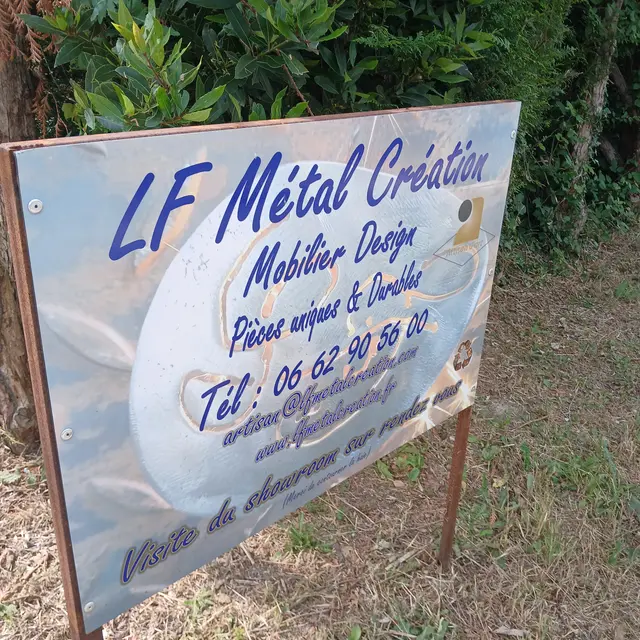 Panneau de l'entreprise