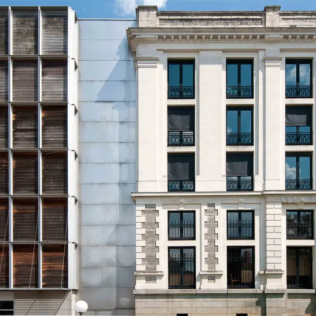 Façade latérale des Archives départementales