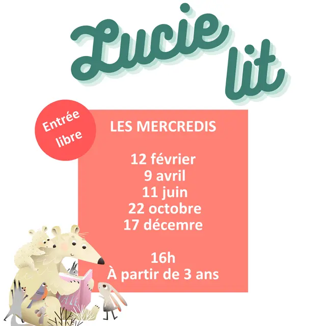 Affiche Lucie Lit Saint-Calais
