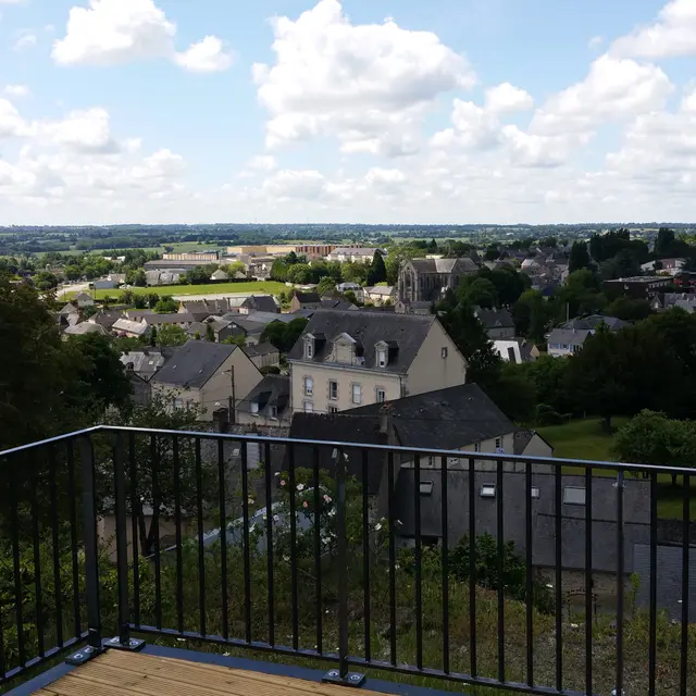 Panorama sur Villaines-la-Juhel