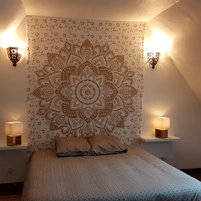 Chambres d'hôtes La Belmontaise - Beaumont-sur-Sarthe - chambre